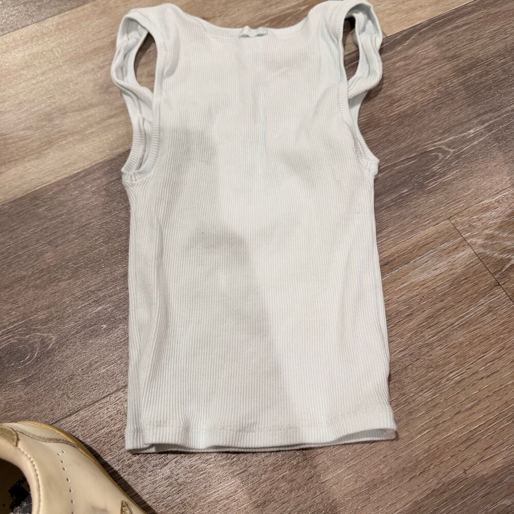 Skims Ribbed Light Blue Tank XS - Picture 4 of 4